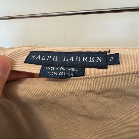 Ralph Lauren Tan Circle Skirt - Picture 2 of 4